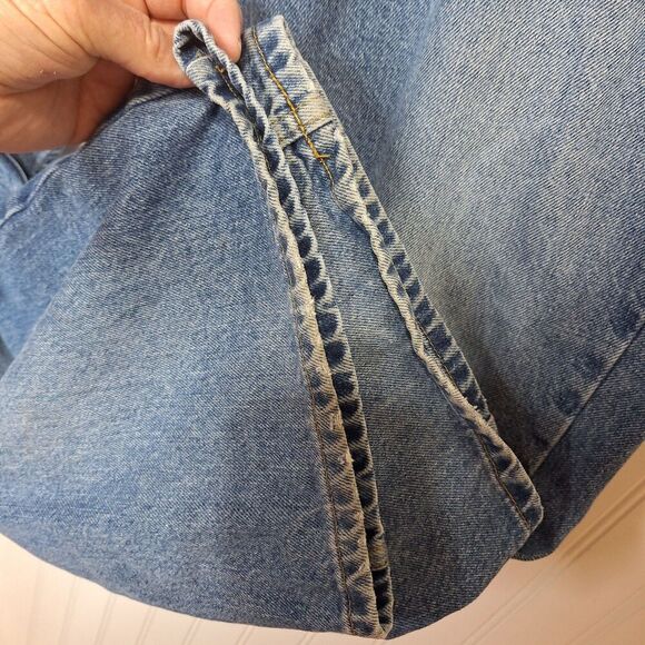 Arizona Jean Co Junior Women’s  Flare Leg Jeans‎ Size 15 Medium Wash High Rise - Picture 7 of 14